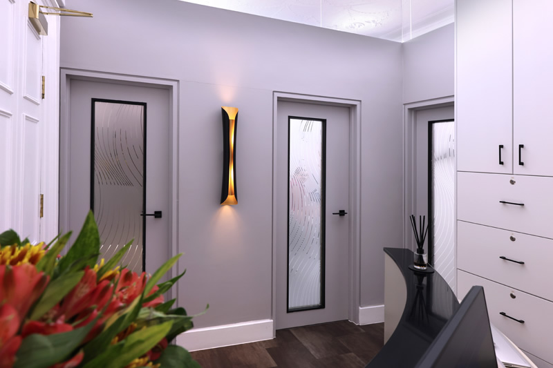 Modern dental treatment suite